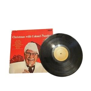 Christmas With Colonel Sanders RCA Kentucky Fried Chicken LP Album 1968